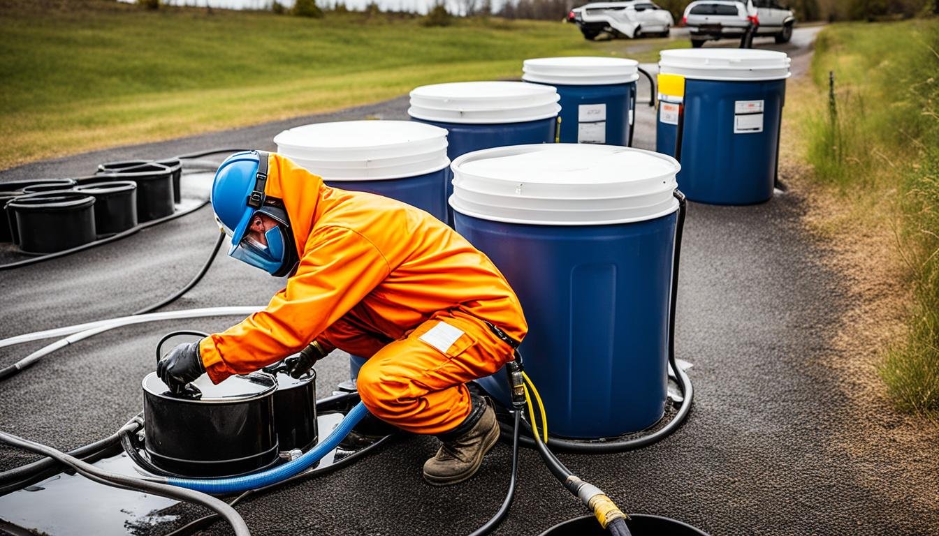 comment vider un reservoir diesel